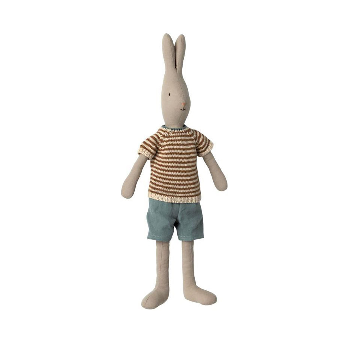 Maileg Rabbit Size 3 - Clssic - Knitted Shirt and Shorts
