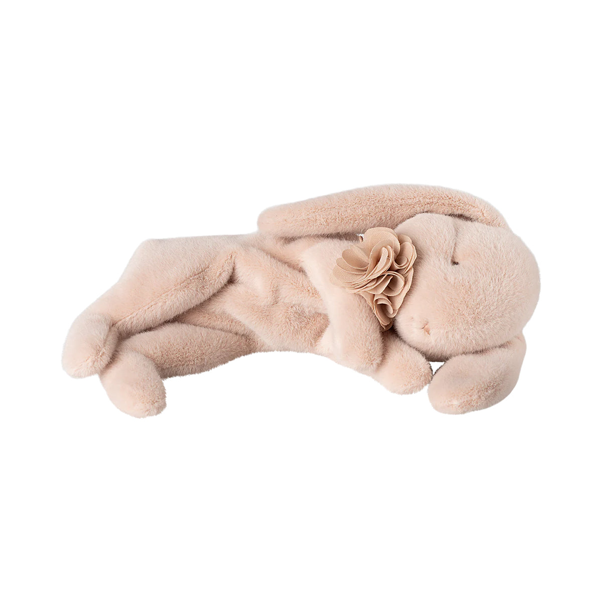 Maileg Sleeping Bunny Plush, Small - Powder