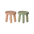 Maileg Stool Set, Mouse - Light Rose/Light Mint