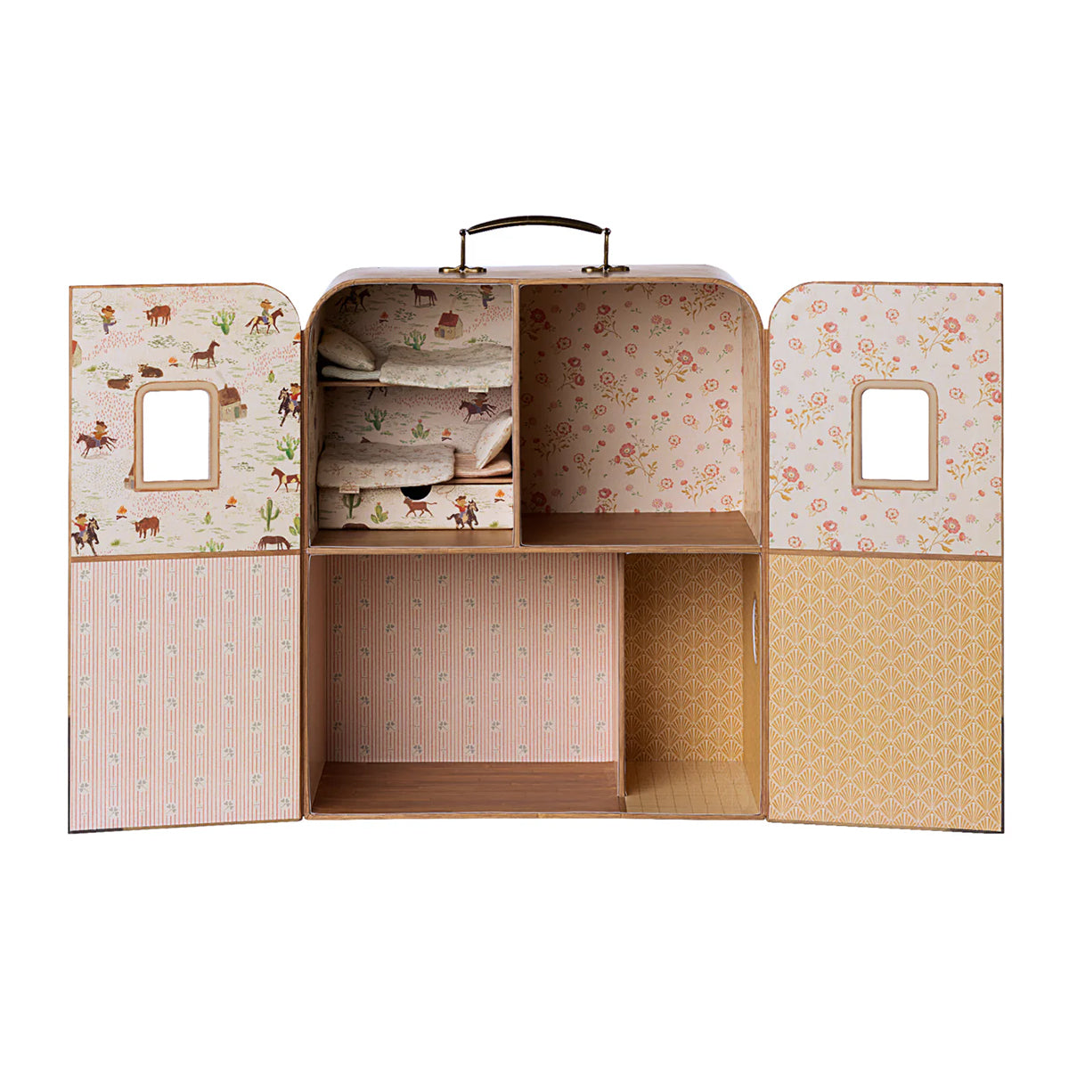 Maileg Suitcasa, Little Sister & Brother Mice