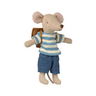 Maileg Clothes and Bag, Big Brother Mouse - Brown