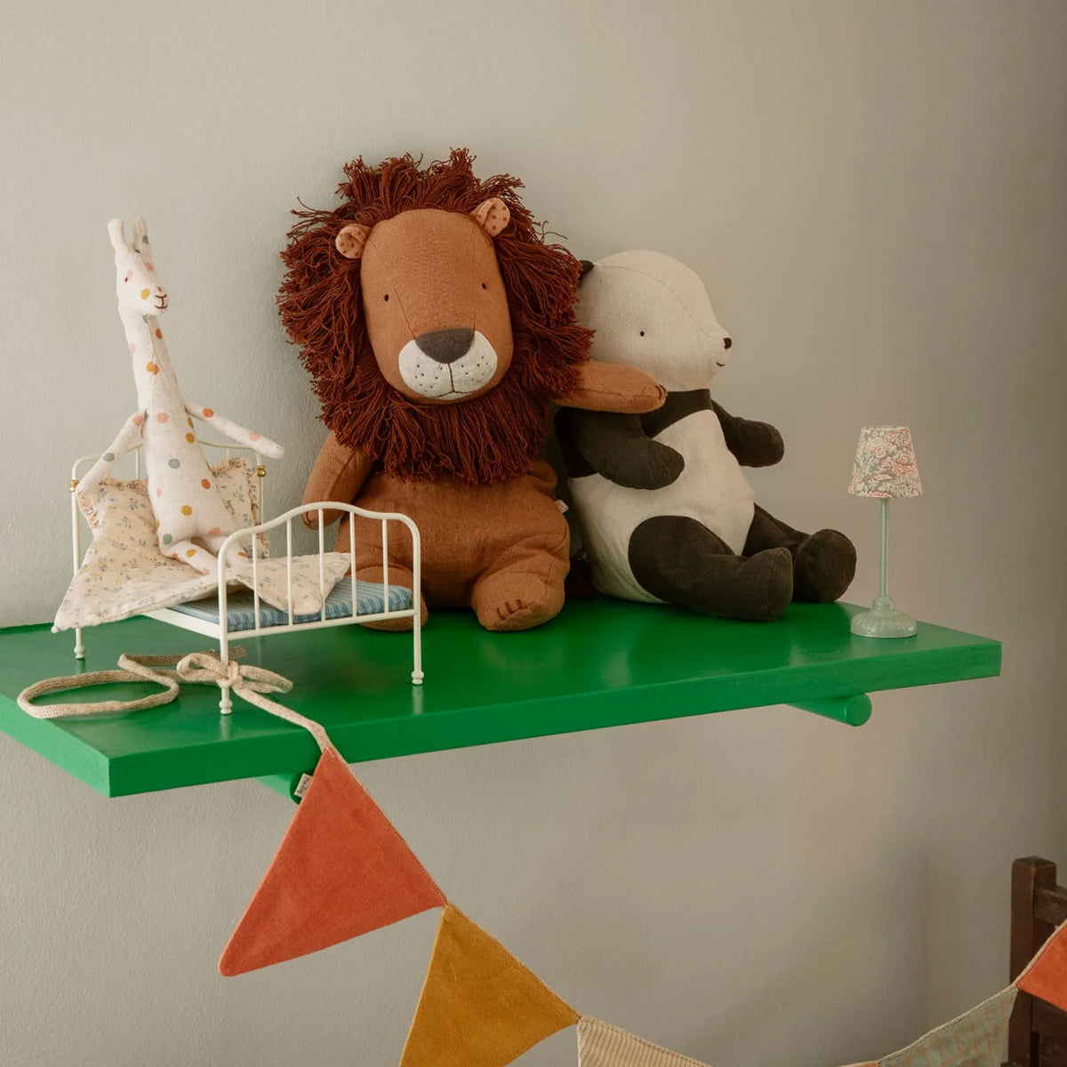 Maileg Vintage Bed, Mouse - Off White