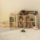 Maileg Wallpaper, Mouse Hole Farmhouse