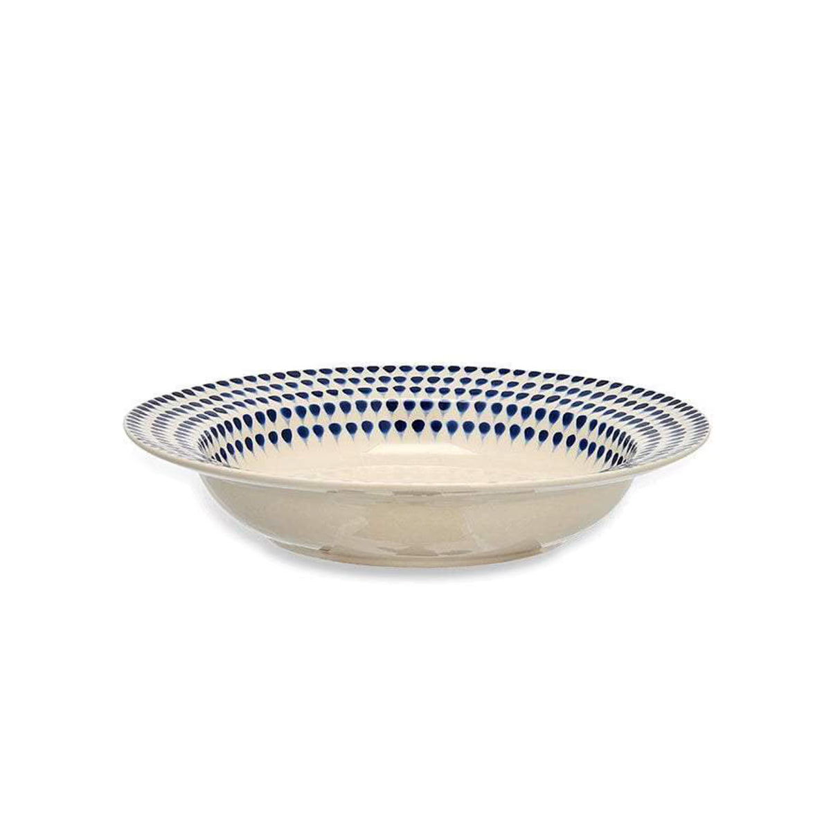 Nkuku Indigo Drop Pasta Bowl