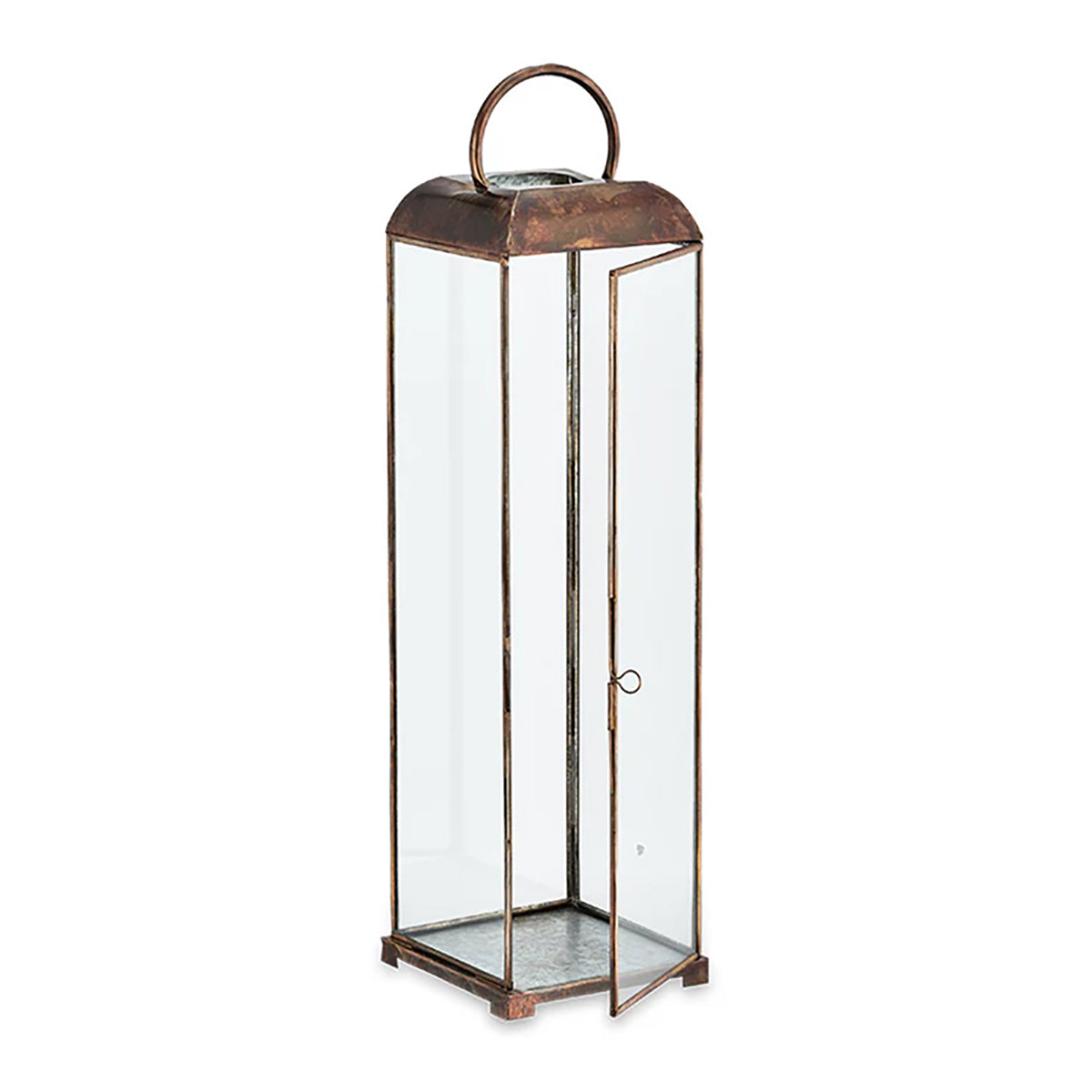 Nkuku Kaso Brass Lantern - Large