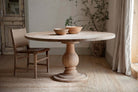 Nkuku Lara 6 Seater Round Table - Natural