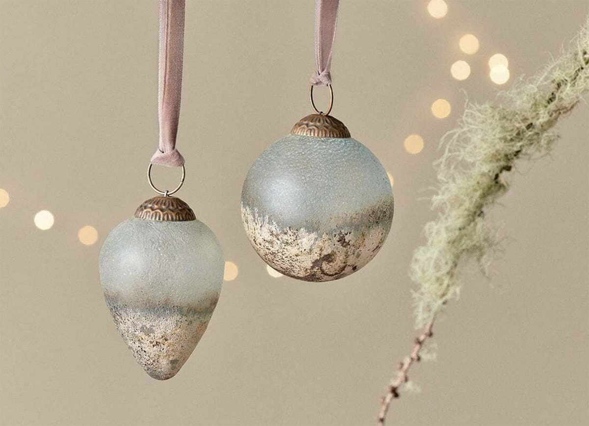 Nkuku Ngolo Baubles - Set of 4