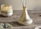 Nkuku Oakmoss & Rose Scented Reed Diffuser - Yellow