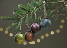 Nkuku Oko Baubles - Set of 4