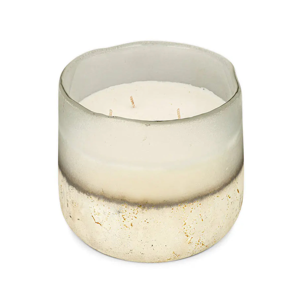 Nkuku 3 Wick Scented Candle - Sea Salt & Moss