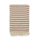 Nkuku Sanval Wool Throw - Rust