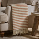 Nkuku Sanval Wool Throw - Rust