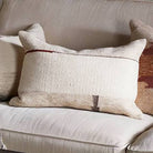 Nkuku Tamil Wool and Cotton Cushion Cover - Natural