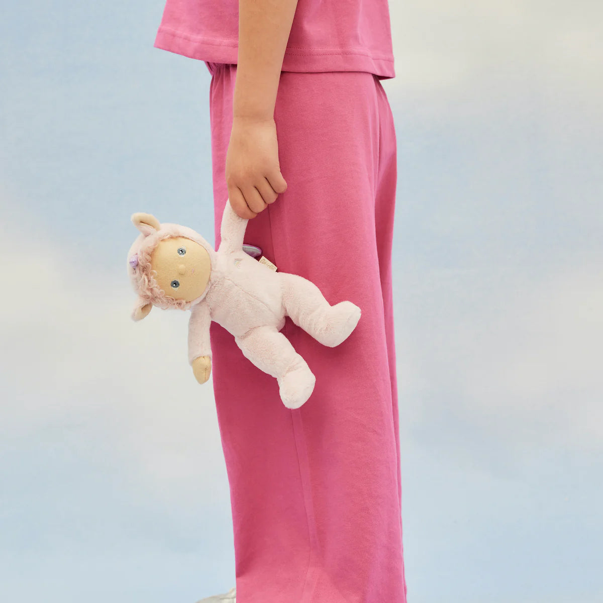 Olli Ella Cozy Day Dinkum - Unicorn -Sugarpie/Pink